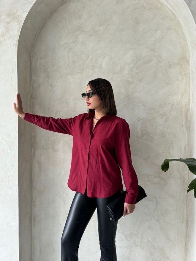 rode blouse