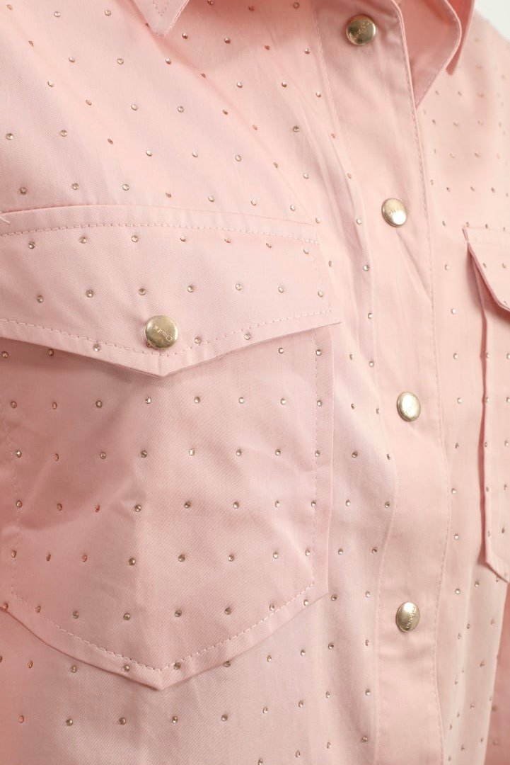 Roze blouse dishe