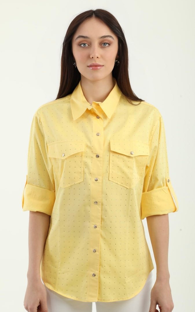 Geel blouse Dishe