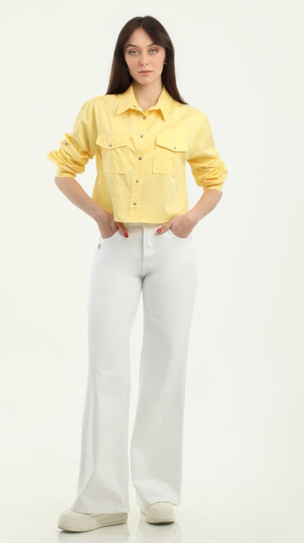 Geel blouse dishe